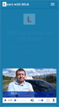 Mobile Screenshot of learnwithmick.co.uk